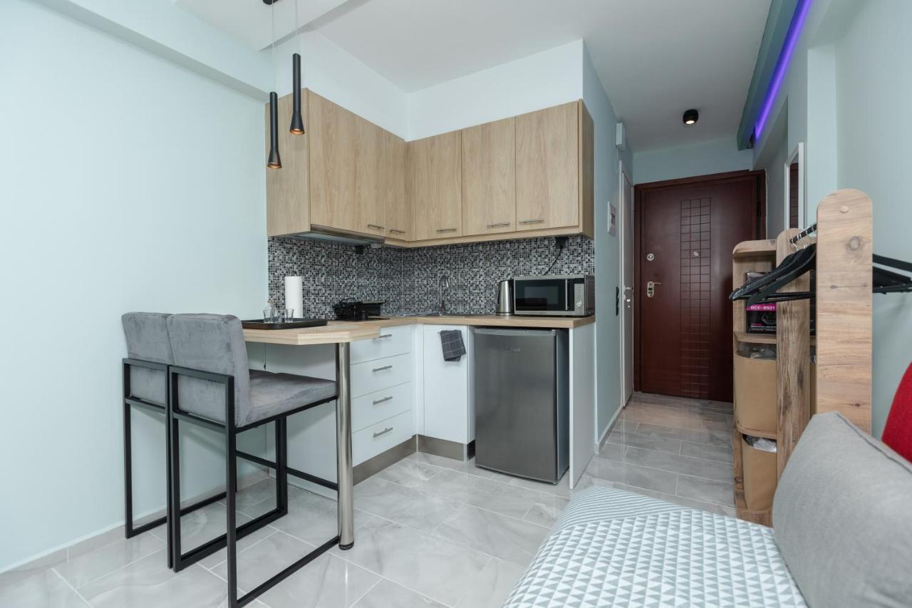 Ellmar - New & Modern Studio In The Center Chalkís Exteriér fotografie